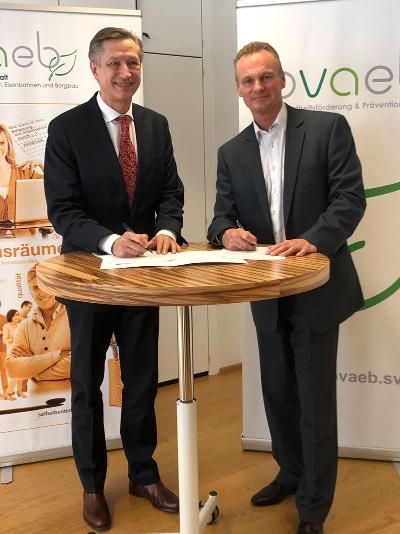 SC Mag. Dr. Mathias Vogl (BMI) und GD Dr. Gerhard Vogel (BVAEB)